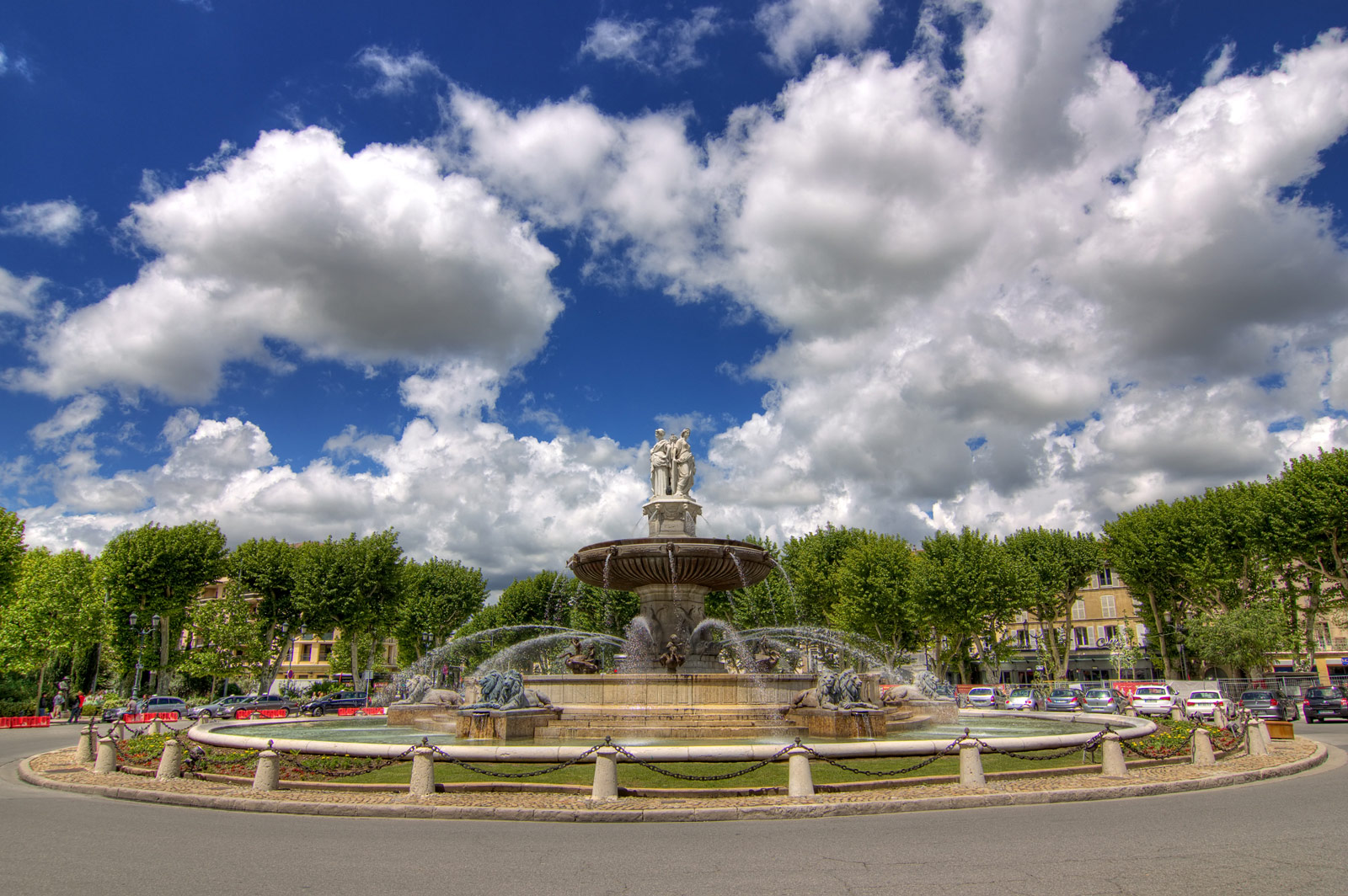 Fontaine de la Rotonde, Aix-en-Provence